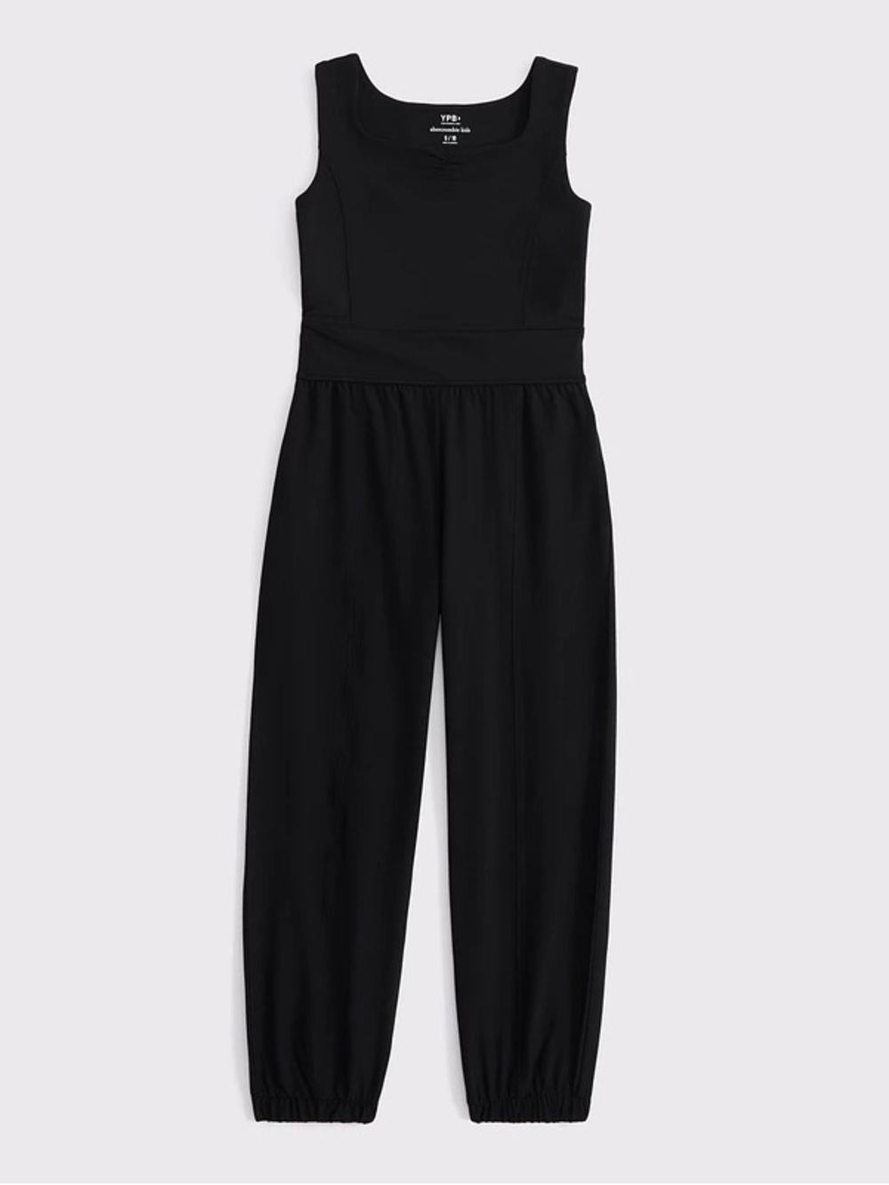 Abercrombie Kids YPB Girls Black Athletic Jumpsuit Size 11/12